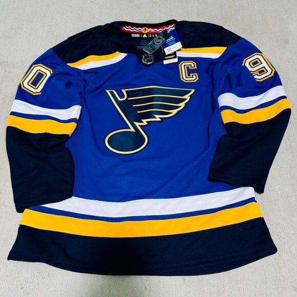 Adidas Men's St Louis Blues #90 Ryan O'Reilly Authentic NHL Jersey Size 44